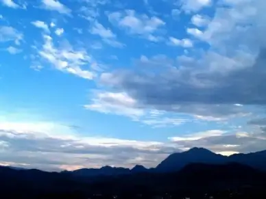 clouds sky clouds blue sky