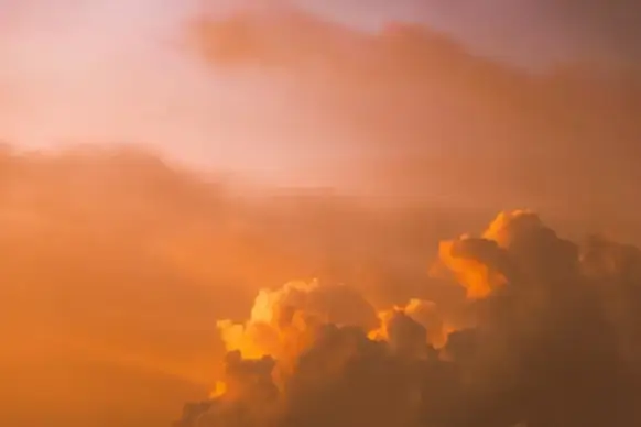 cloudy sky scene picture elegant sunset