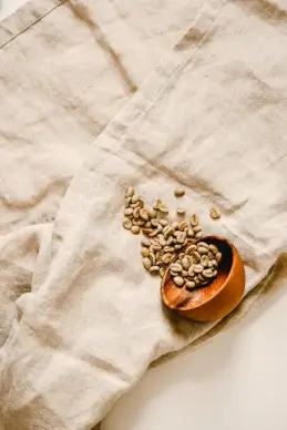 coffee background picture fallen beans 
