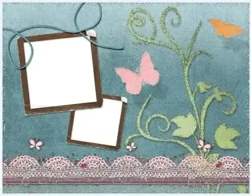 collage style cute photo frame 14