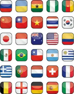 collection of flags