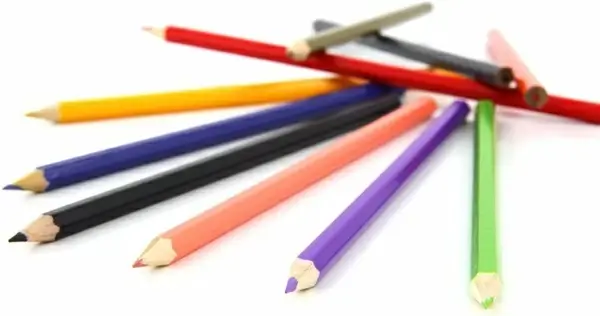 colored pencils