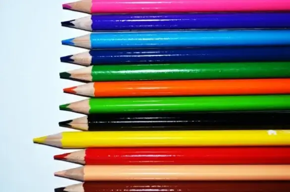 colored pencils