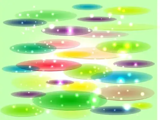 colorful 3d circle abstract background