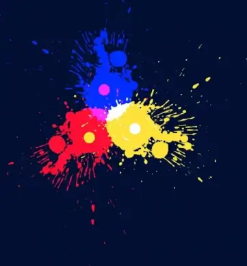 colorful abstract background grunge decoration style