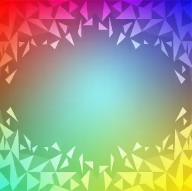 colorful abstract background poly style design