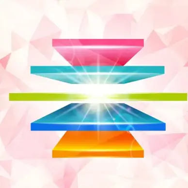 colorful abstract geometric background
