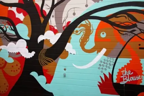 colorful graffiti