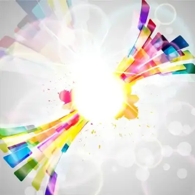 colorful light abstract background