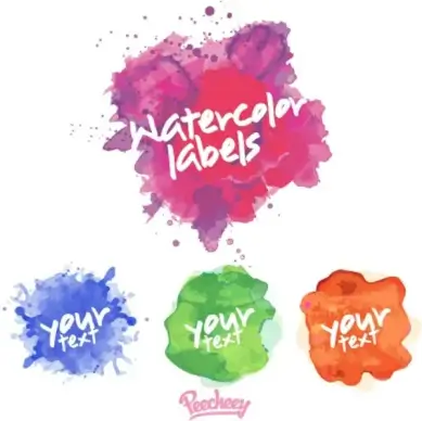 colorful paint splash
