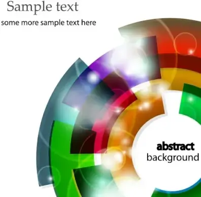 colorful trend background 01 vector