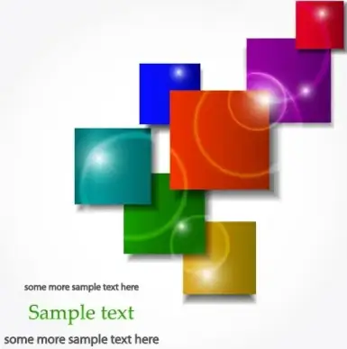 colorful trend background 02 vector