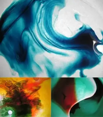 colorful water droplet hd enlarge