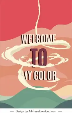 colors banner colorful dynamic design