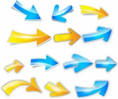 Colour arrows