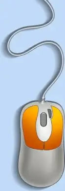 computing mouse background shiny colored decor