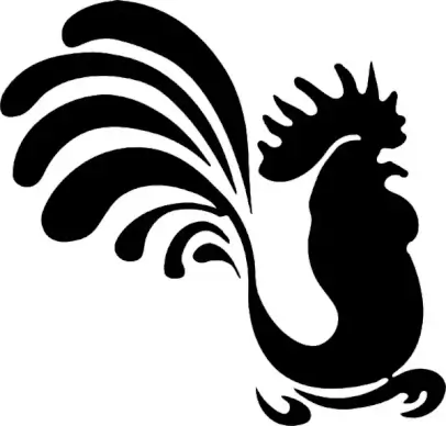 Coq clip art
