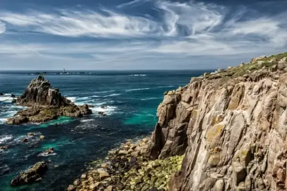 cornish rocks england