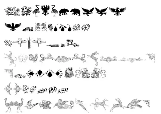 Cornucopia of Dingbats Three
