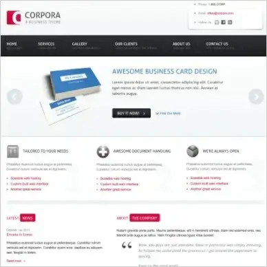 Corpora Template