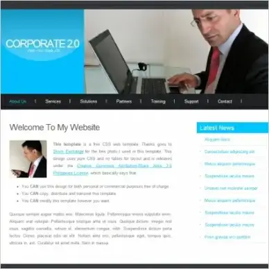 Corporate 2.0 Template