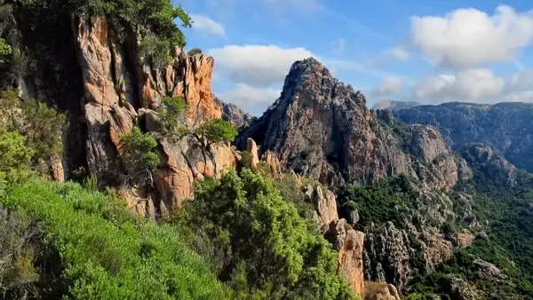 corsica les calanches rock