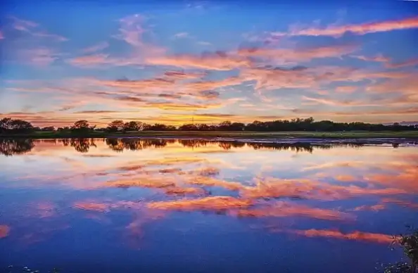 cotton candy sky