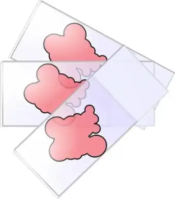 Cover Slipped Slides clip art