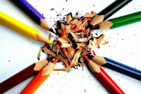 crayons background