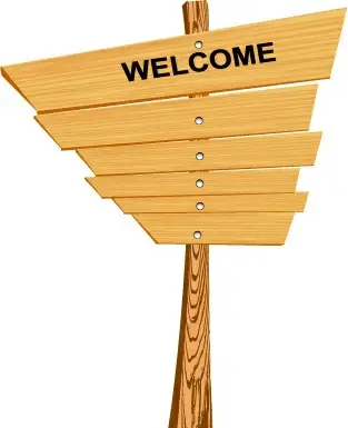 creative wooden plaque design vector