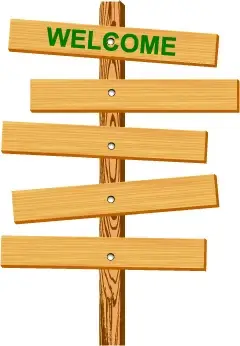 creative wooden plaque design vector