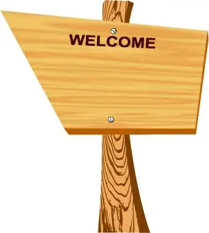 creative wooden plaque design vector