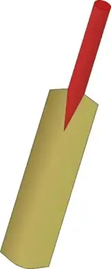 Cricket Bat clip art