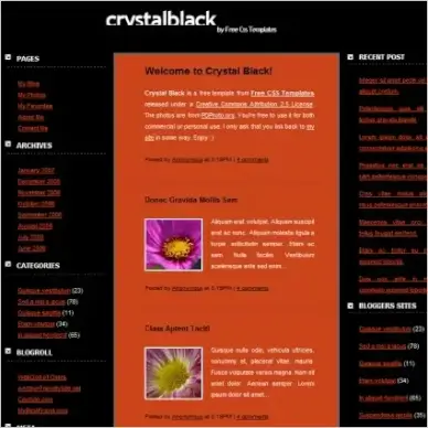 crystal black