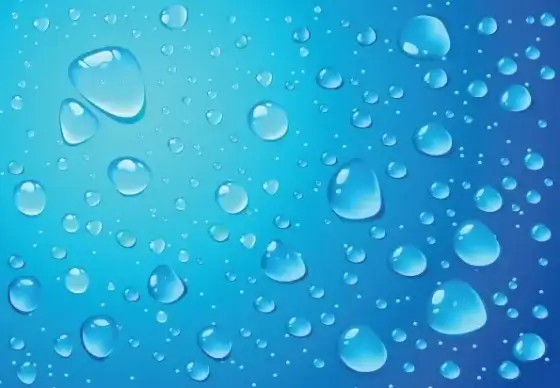 crystal clear water drops 03 vector