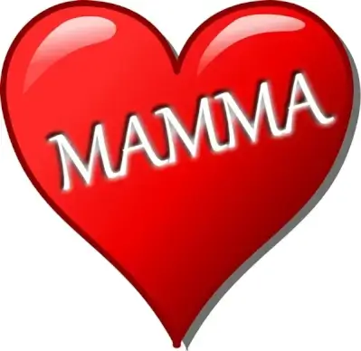 Cuore per la festa della mamma