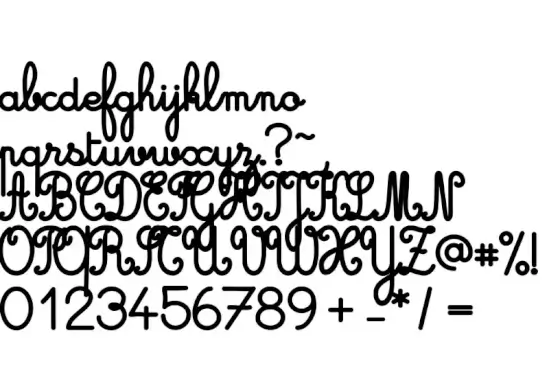 Cursive