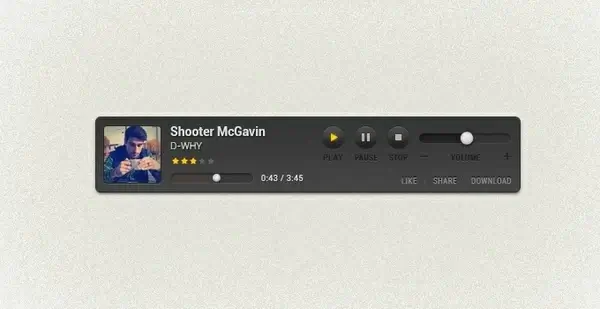 Custom Music Player