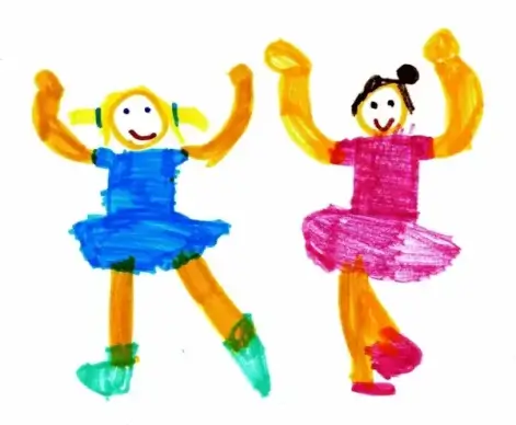 dance children's drawings ballet