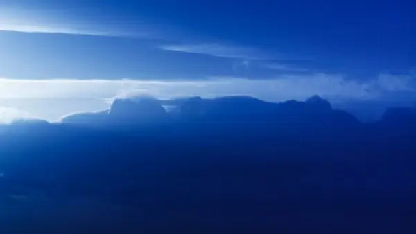 dark blue sky