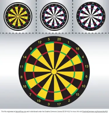 dart board vectors