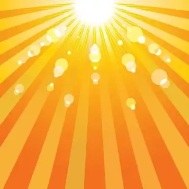 dazzle sunshine background vector