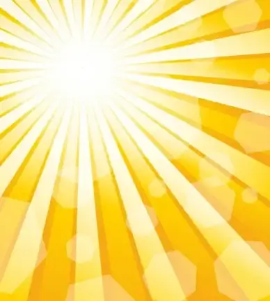 dazzle sunshine background vector