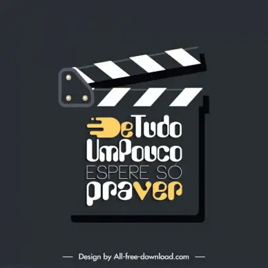 de tudo um pouco logotype movie tool sketch