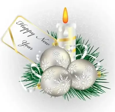 december vector christmas greeting card