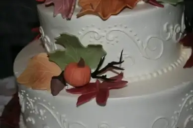 decorated for fall