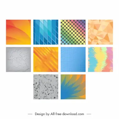 decorative background collection elegant modern design