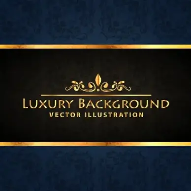 decorative background golden royal style luxury design