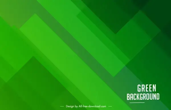 decorative background template modern flat green monochrome
