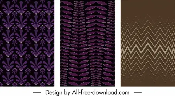 decorative background templates dark repeating flat symmetric decor